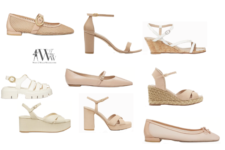 Summer shoes from Stuart Weitzman.  